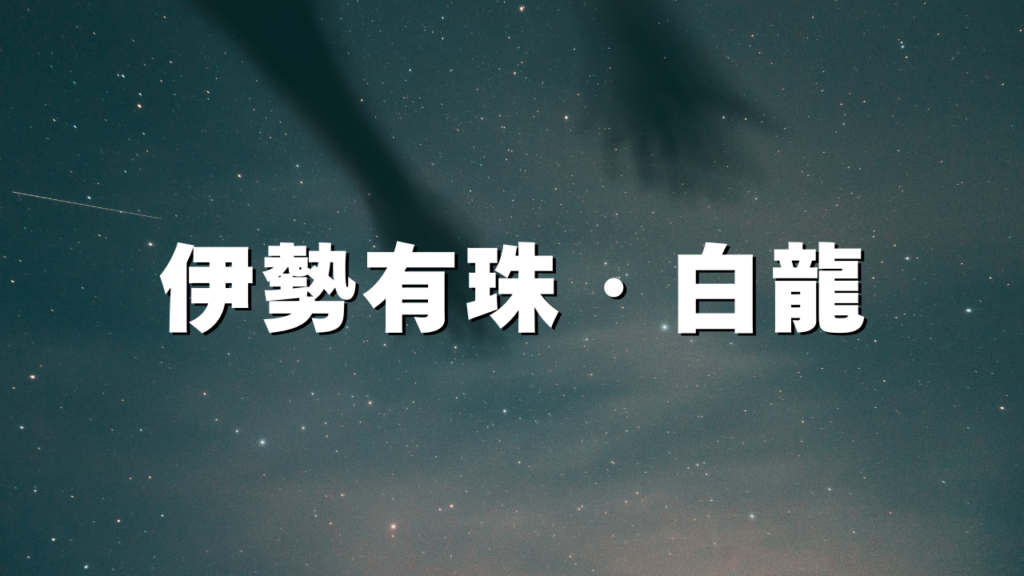 静岡付近当たると噂の占い『伊勢有珠・白龍』